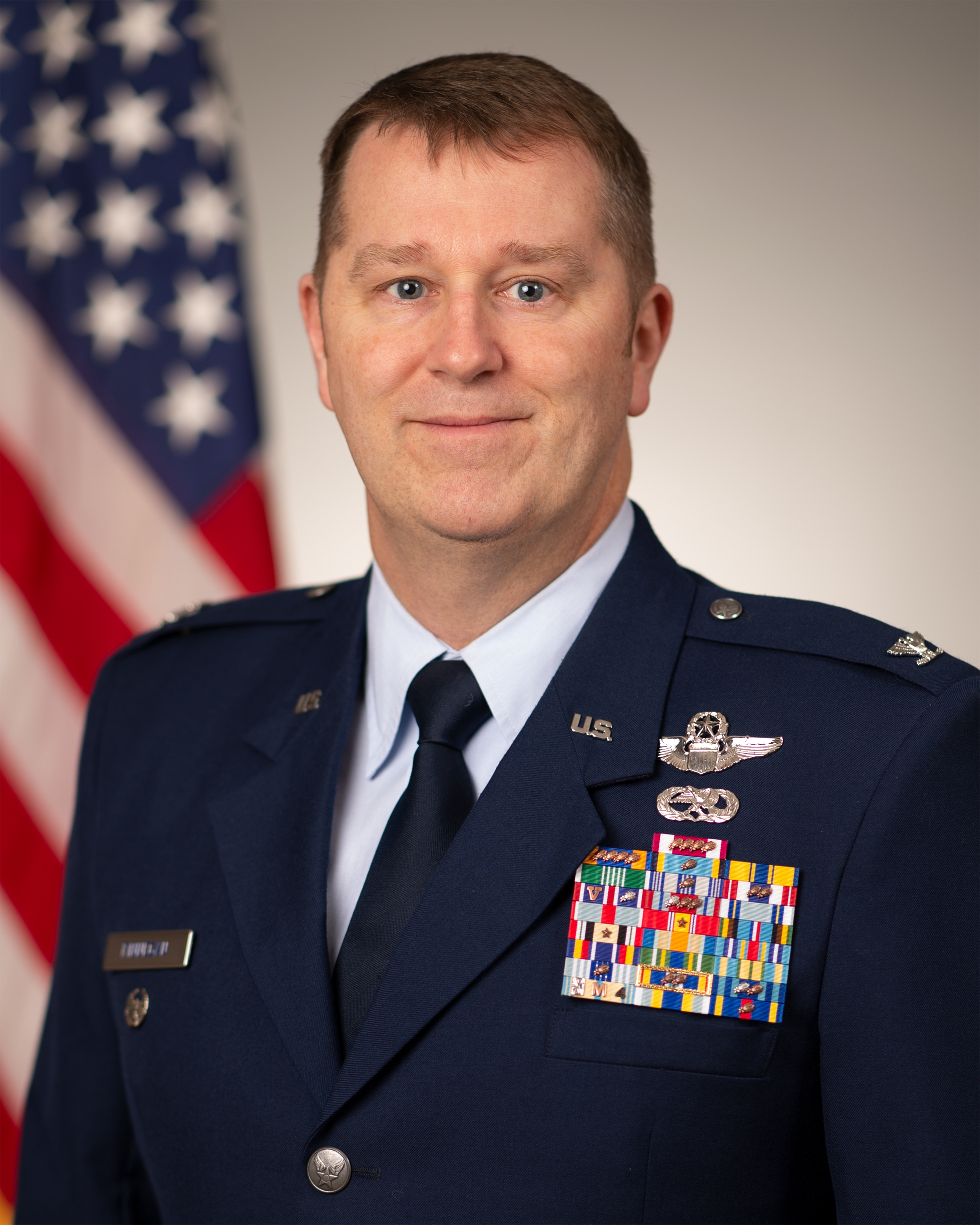 Official portrait of Col. Finnegan Official portrait of Col. Finnegan