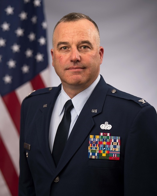 Official portrait of Col. Adam Rice Official portrait of Col. Adam Rice