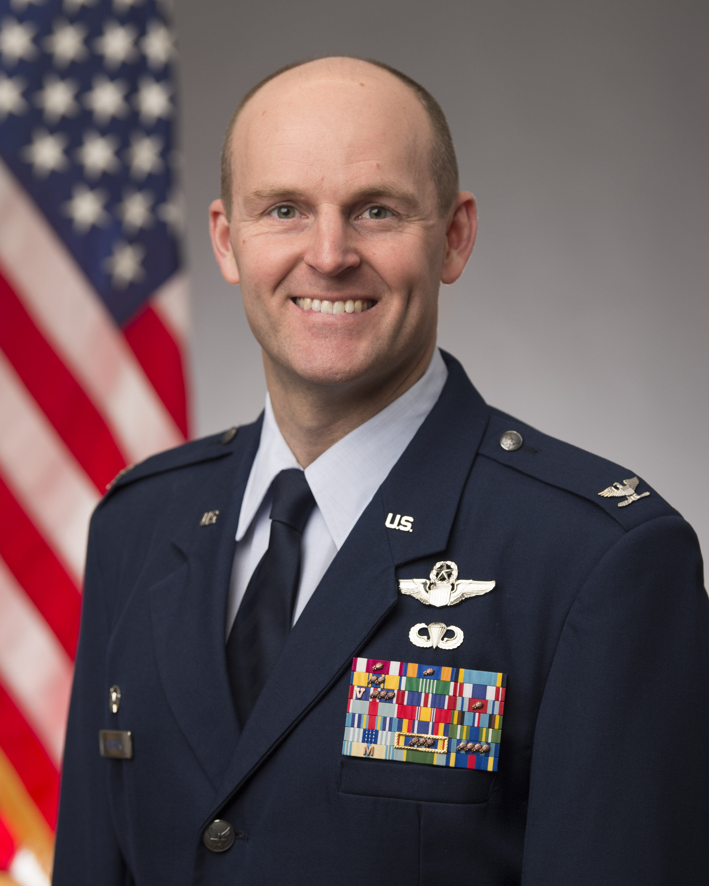 Official portrait of Col. David Shevchik